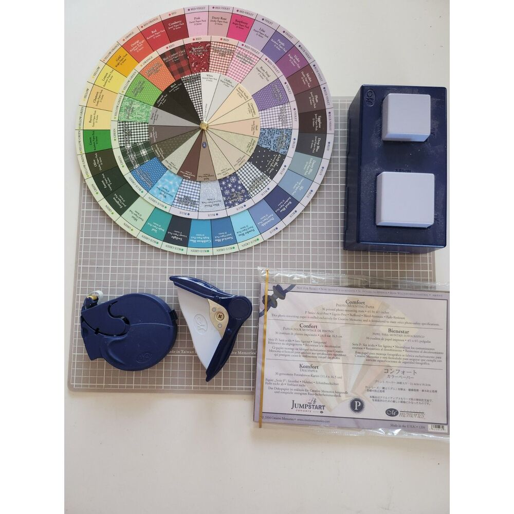 6 Assorted Creative Memories Crafting Items B36